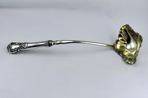 Webster Sterling Silver / Plated Punch Bowl Ladle 14 1/2" Sheffield England - Picture 1 of 7