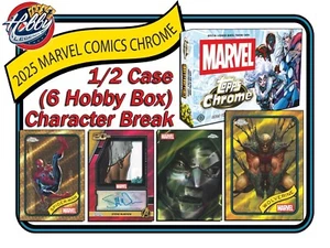 Ironheart 2025 Topps MARVEL CHROME 1/2 Case (6 Hobby Box) Break #8 - Bild 1 von 8