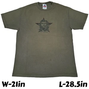 Vintage Korda Fashion Victim Che Guevara Hasta La Victoria Siempre Shirt Grün L - Bild 1 von 7