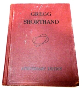 Gregg Shorthand By John Robert Gregg 1948 Anniversary Edition (G21) - Bild 1 von 6