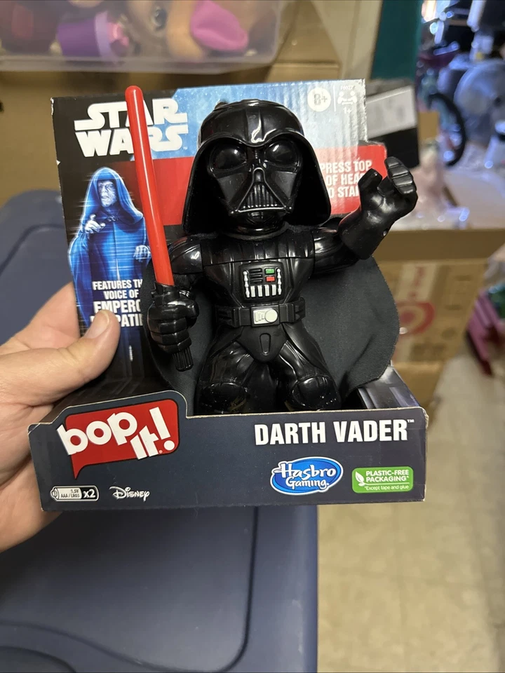 2022 Hasbro Gaming Star Wars Darth Vader Bop It Game TOY F6027
