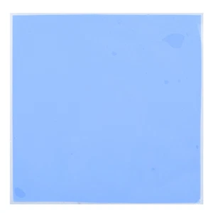 100mm X 100mm X 3mm CPU Chip Heatsink Cooling Thermal Conductive Silicone Pa NEW - Afbeelding 1 van 7