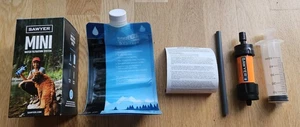 Sawyer Mini Water Filtration System - SP128 - Camping/Hiking/Trekking - Picture 1 of 15