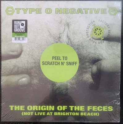 TYPE O NEGATIVE - Origin Of The Feces, Ltd ROG 2LP COLORED VINYL Gatefold New! - Image 1 of 2
