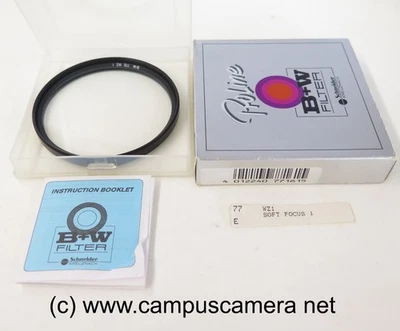 B+W 77mm Soft Focus #1 Portrait Filter (WZ1)  Made in Germany LN IB - Image 1 of 2