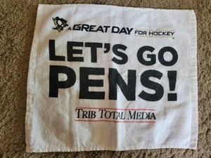Pittsburgh Penguins NHL Let's Go Pens Rally Towel - Picture 1 of 3