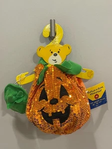 NWT Build A Bear Workshop BABW Pumpkin Bear Jack O Lantern Outfit - Picture 1 of 2