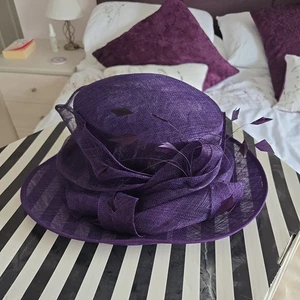 Ladies Hat by Failsworth Purple - Picture 1 of 5