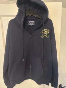 Section 119 x Grateful Dead Full Zip Up Hoodie Sweatshirt Herren Large Dance Bear - Bild 1 von 5