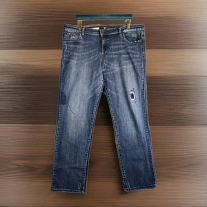 Kut from the Kloth Catherine Boyfriend Jeans | Größe 8 Straight Leg Stretch Denim - Bild 1 von 13