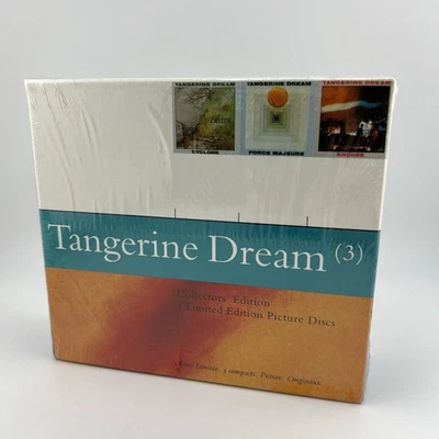 Tangerine Dream (3) 3 CD Box Set 1992 UK Import NEW Sealed Limited Edition - Image 1 of 4