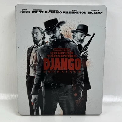 DJANGO UNCHAINED Blu-ray SteelBook Quentin Tarantino With Protective Case - Image 1 of 4