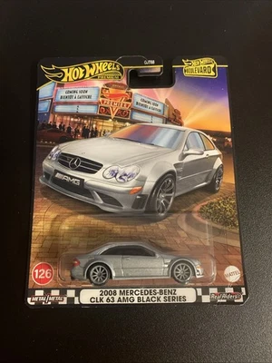Hot Wheels Premium Boulevard #126 2008 Mercedes-Benz CLK63 AMG by Mattel - Image 1 of 2