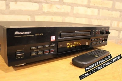 Vintage Pioneer Compact Disc/CD Recorder PDR-509 w/ Remote SERVICED Fully Functi - Image 1 of 4