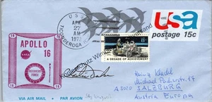 Original Autogramm Charlie Duke Astronaut  /// Autogramm Autograph signiert sign - Picture 1 of 2