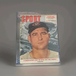Sport Magazine June 1957 Early Winn Cover Cleveland Indians Baseball Vintage - Picture 1 of 12