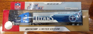 2002 Tennessee Titans Fleer NFL Peterbilt Team Collectible Tractor Trailer 1:80 - Picture 1 of 1