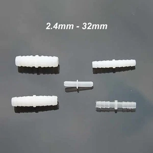 Schlauchrohrverbinder Gerade 2.4-32mm Kunststoff Stachel Luft Kraftstoff Wasser - Picture 1 of 11