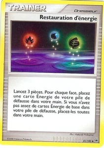 Carte Pokemon " TRAINEUR " Restauration ENERGIE Aube Majestueuse 81/100 UNCO VF - Imagen 1 de 1