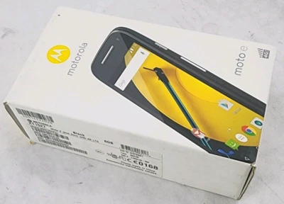 Motorola MOTO E 2nd Gen. 8GB Black Unlocked Smartphone Open Box - Image 1 of 3