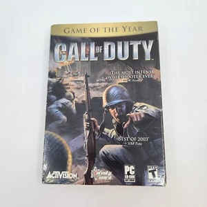 Call Of Duty PC Activision 2003 Game of the Year Two Discs with GOTY Key Code - Picture 1 of 15