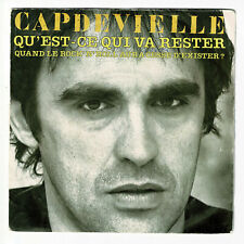 Jean Patrick Capdevielle Vinyl 45 RPM 7 " Qu'Est Ce Qui VA Stay -cbs 2489 F