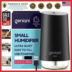 Portable Cool Mist Humidifier with Night Light - Ideal for Office & Baby Rooms - Picture 1 of 11