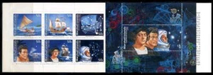 Marshall Islands: 1992 Legends of Discovery Complete Booklet (424a) MNH - Picture 1 of 2