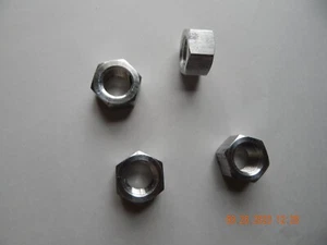 ALUMINUM HEX NUTS 7/8-9 , 4 PCS. NEW - Picture 1 of 1