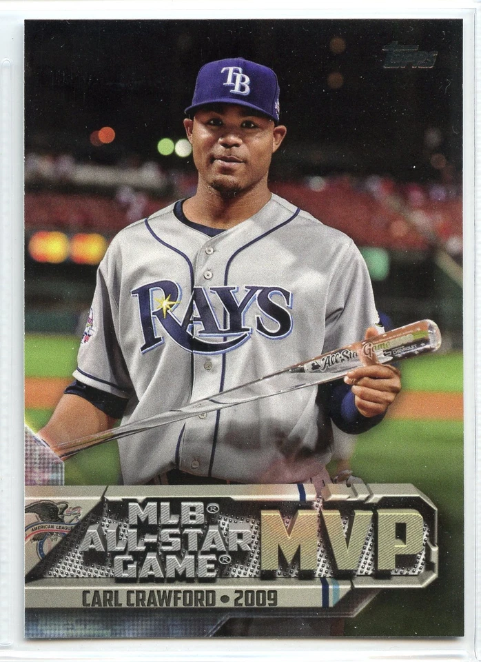 2017 Topps MLB All-Star Game MVPs - #19 - Carl Crawford - Tampa Bay Rays - Image 1 of 1