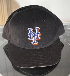New York Mets New Era PRO MODELL Mütze Größe 7 1/8-Baseballkappe - Made in USA - Bild 1 von 10