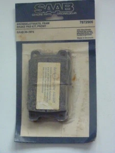 KIT DE PASTILLAS DE FRENO, DELANTERAS... DE SAAB PIEZAS ORIGINALES #7872906 (SAAB 99-1974) - Imagen 1 de 2