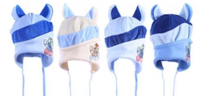 ¡Precioso sombrero de bebé de algodón para niño con foto y letrero de gato! Talla 0-3 meses! Foto 1 de 4