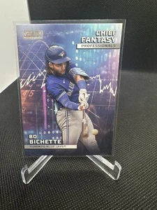 2023 Topps Stadium Club #CFPRO-19 Bo Bichette - Toronto Blue Jays CHIEF FANTASY - Picture 1 of 2