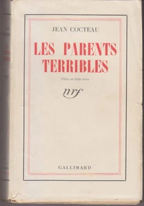 C1 Jean Cocteau Les Parents Terribles NRF 1943 - Picture 1 of 1