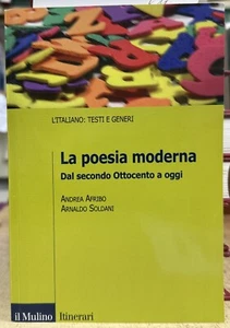 (Poesia) A. Afribo, A. Soldani - LA POESIA MODERNA -DAL SECONDO OTTOCENTO A OGGI - Imagen 1 de 1