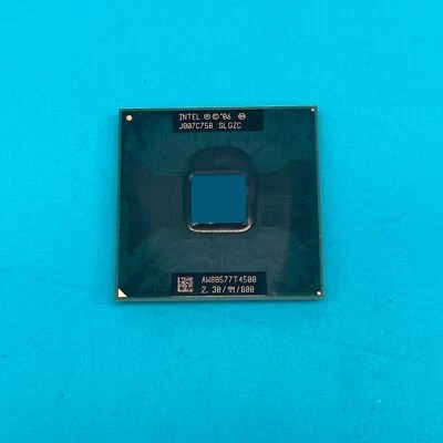Intel Pentium T4500 CPU Processor Dual-Core 2.3GHz 1MB 800MHz Socket P SLGZC - Image 1 of 2