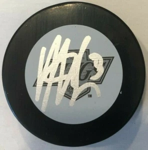 DUSTIN BROWN SIGNED LOS ANGELES KINGS HOCKEY PUCK W/ CASE COA - Picture 1 of 1