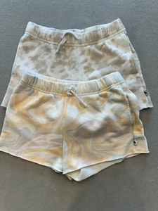 Abercrombie & Fitch Kids Sweat Shorts Kids Girl's 9-10 Set of Two Fleece Casual - Picture 1 of 4