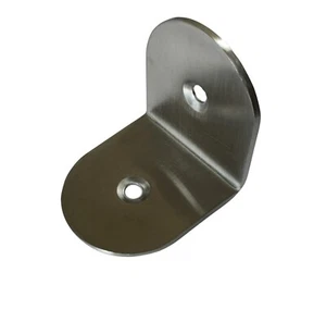 100 Stück Winkel Winkelverbinder Rund aus Edelstahl Lochwinkel Verbinder - Bild 1 von 1