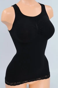 ♥Schlankstütz Mieder-Hüftkiller Top Gr. S 34/36 Schwarz *AR Bund* SK3,5♥ - Bild 1 von 10