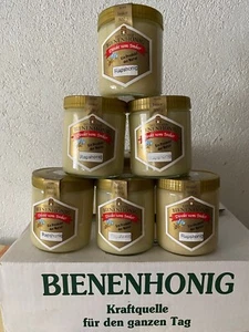 Rapshonig, 6 x 500g Glas Deutsch. Bienenhonig vom Imker, Ernte 2024 - Bild 1 von 3