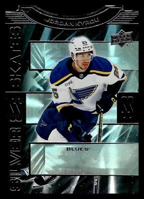 2023-24 Upper Deck Extended Series - Silver Skates #SS-29 Jordan Kyrou - Image 1 of 2