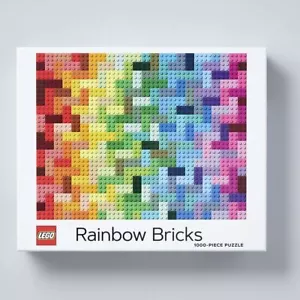 LEGO Rainbow Bricks Puzzle 1000 Pieces Lego puzzle - Bild 1 von 8