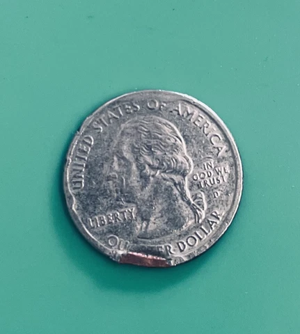 2002 D Louisiana State Quarter error With A lot Error Cover