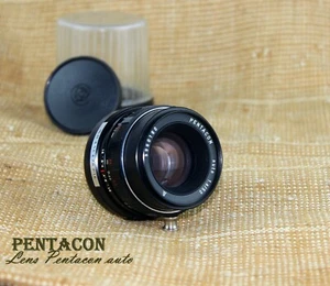 Lens PENTACON auto 1.8/50 fast lens Mount M42 Lens DDR Zenit Praktica - Picture 1 of 9