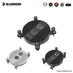 Bloque de agua de CPU Barrow para INTEL LGA115x 1200 1700/ X99 X299 / AMD AM5 AM3 AM4 - Imagen 1 de 14