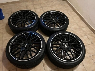 Felgen CMS C25 19 zoll Schwarz Kompletträder - Bild 1 von 4