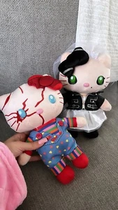 Hello Kitty Horror Plushies (LOT OF 2) - Picture 1 of 5