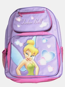 Disney Tinkerbell Fairy Large School Backpack Bag - Picture 1 of 1